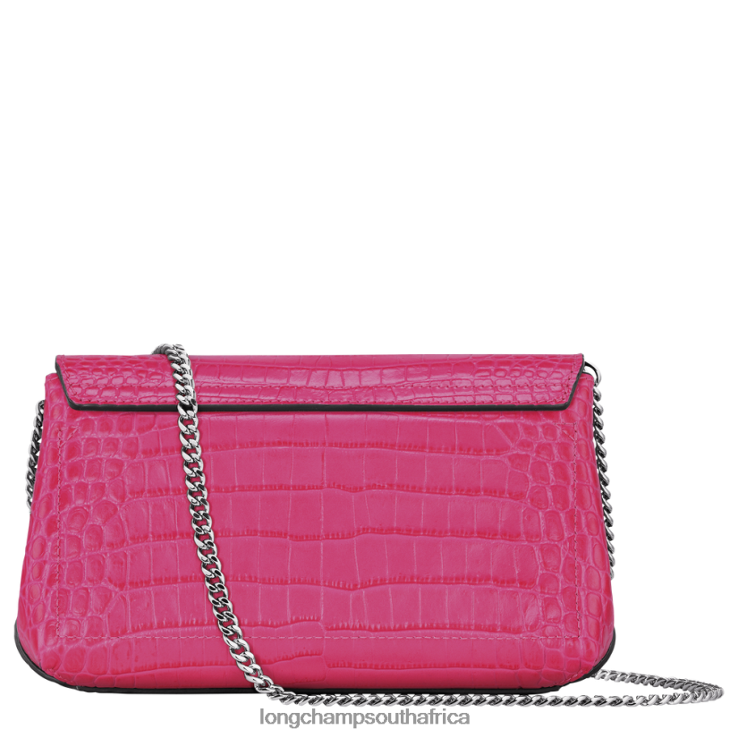 Roseau Clutch Fuchsia Leather Goods Longchamp Women 6D0H6J258
