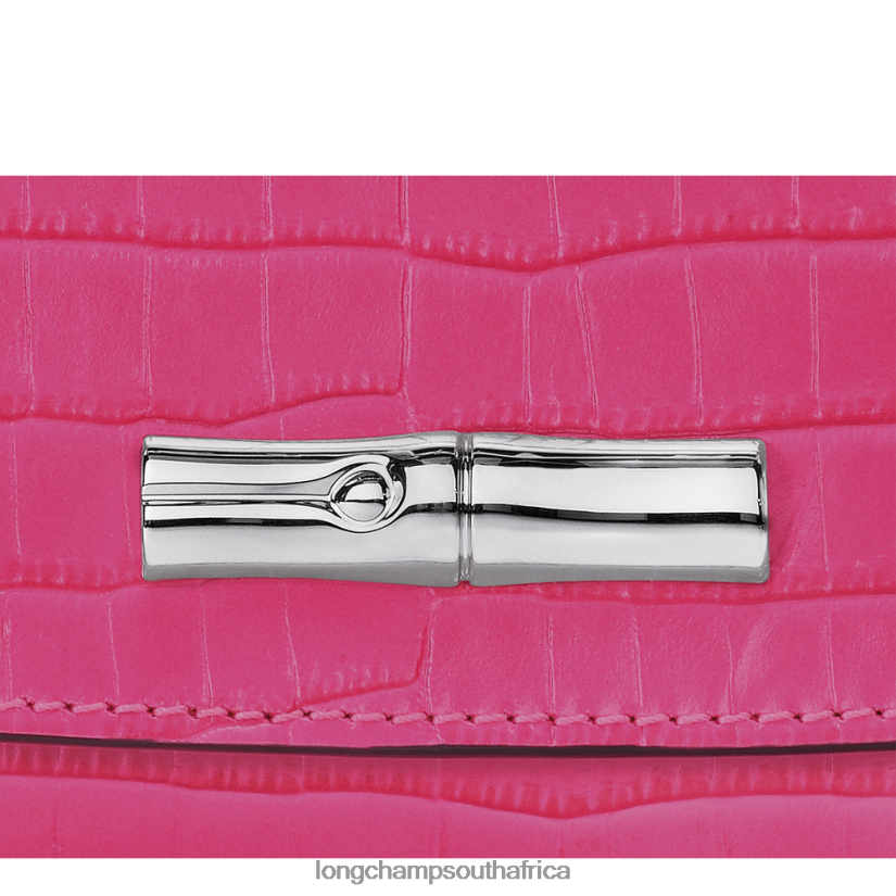 Roseau Clutch Fuchsia Leather Goods Longchamp Women 6D0H6J258