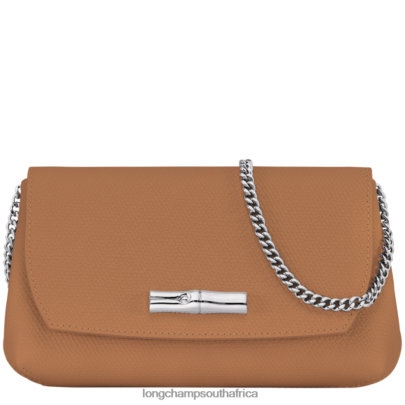 Roseau Clutch Natural Leather Goods Longchamp Women 6D0H6J251