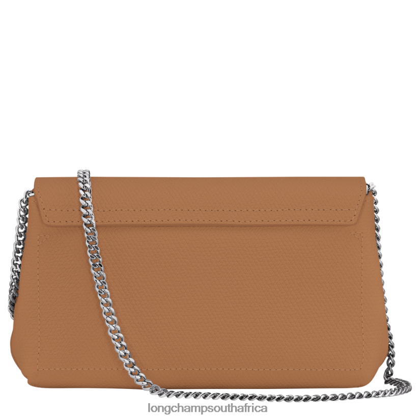 Roseau Clutch Natural Leather Goods Longchamp Women 6D0H6J251