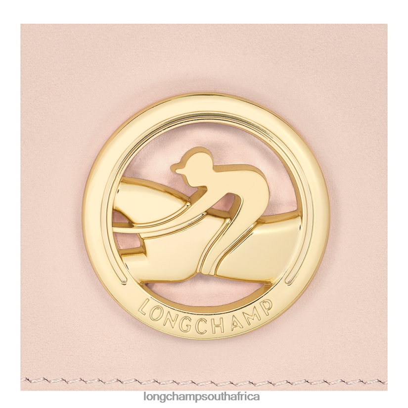 Box-Trot Wallet Pale Pink Leather Goods Longchamp Women 6D0H6J557