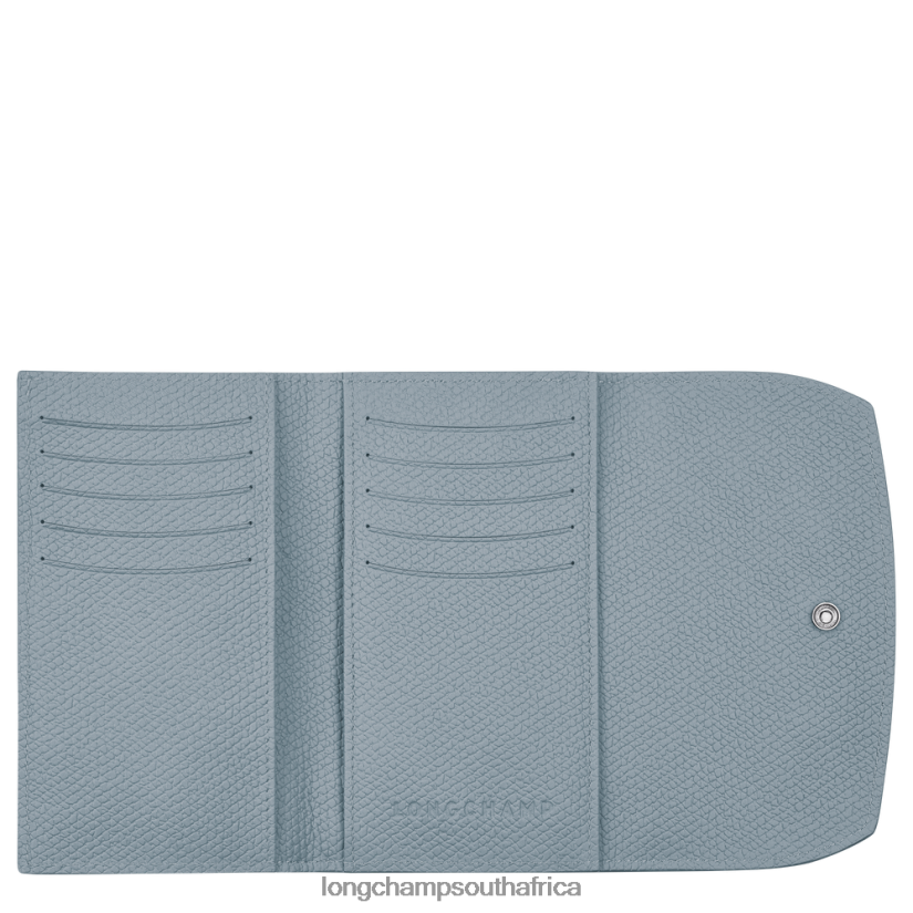 Roseau Wallet Cloud Blue Leather Goods Longchamp Women 6D0H6J579