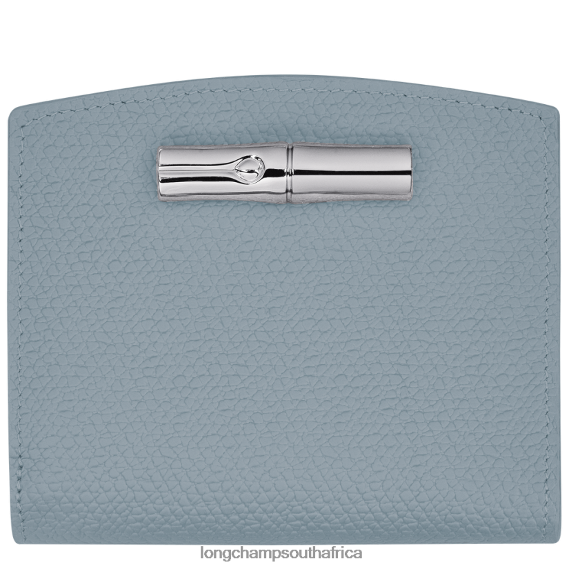 Roseau Wallet Cloud Blue Leather Goods Longchamp Women 6D0H6J585