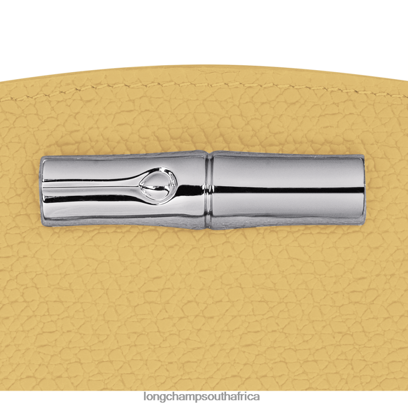 Roseau Wallet Corn Leather Goods Longchamp Women 6D0H6J583