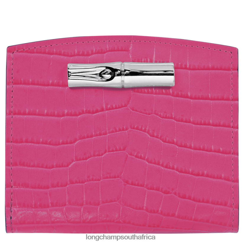 Roseau Wallet Fuchsia Leather Goods Longchamp Women 6D0H6J593