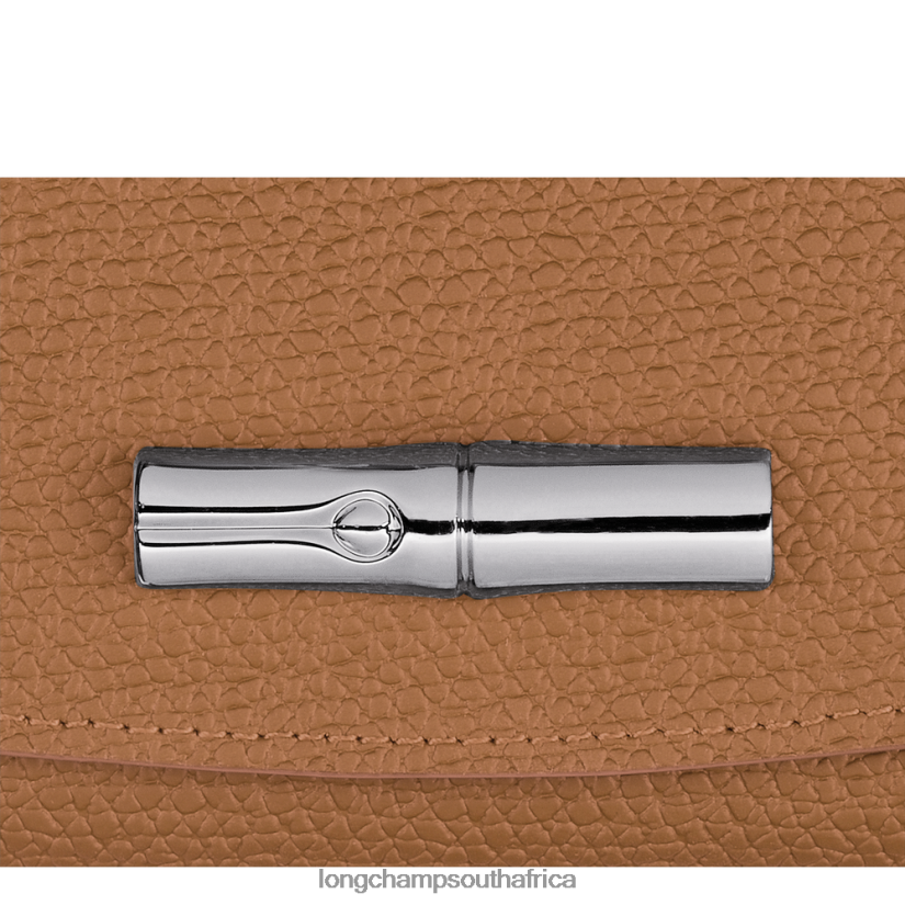 Roseau Wallet Natural Leather Goods Longchamp Women 6D0H6J576