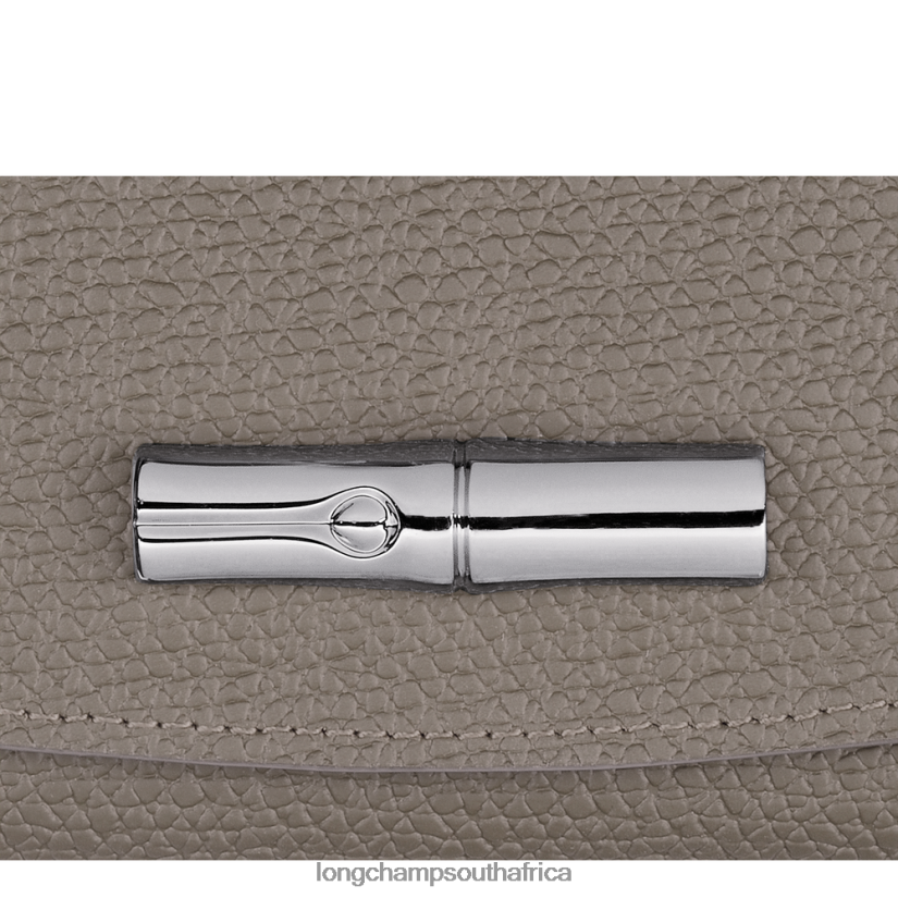 Roseau Wallet Turtledove Leather Goods Longchamp Women 6D0H6J580