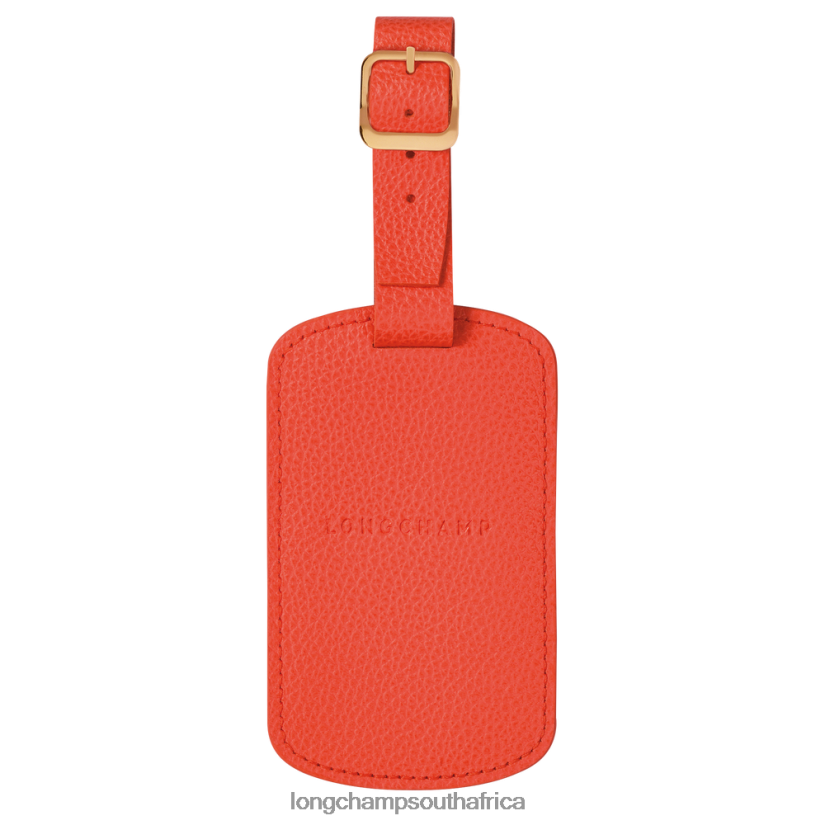 Le Foulonne Luggage tag Orange Accessories Longchamp Women 6D0H6J852