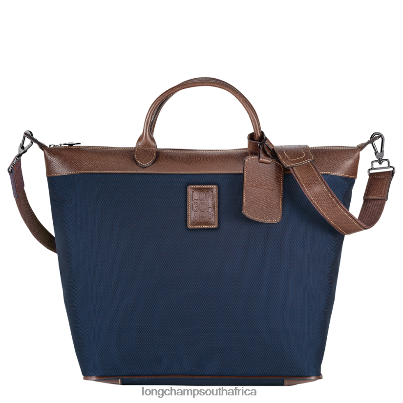 Boxford Travel bag Blue Bags Longchamp Women 6D0H6J764