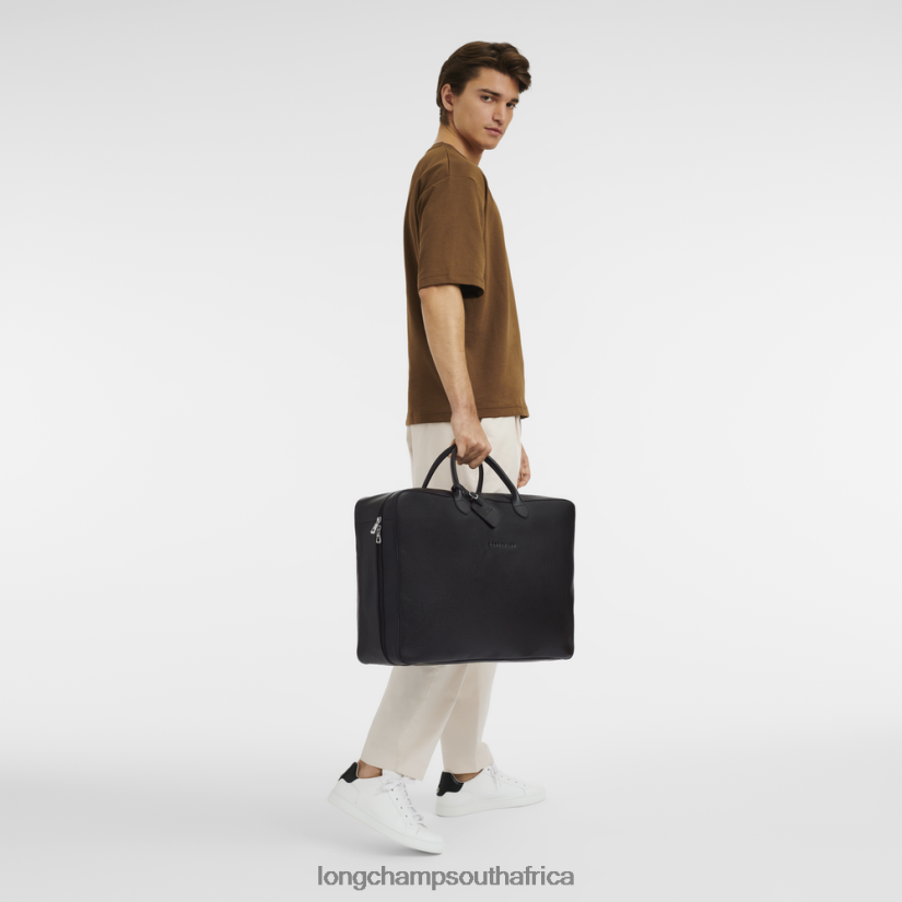 Le Foulonne Suitcase Black Bags Longchamp Women 6D0H6J826