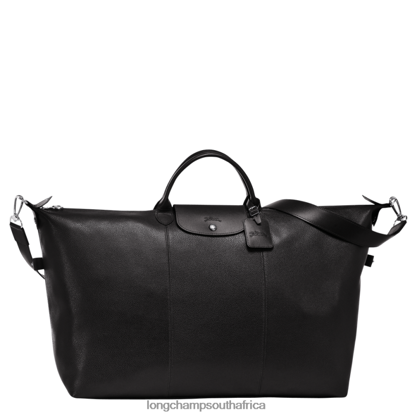 Le Foulonne Travel bag Black Bags Longchamp Women 6D0H6J827