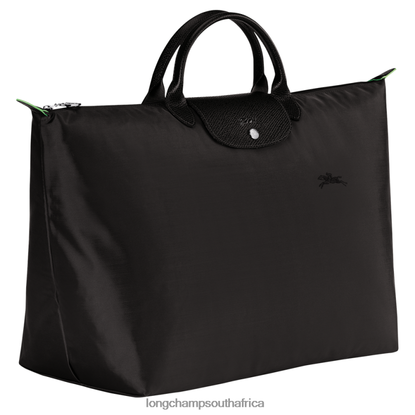 Le Pliage Green Travel bag Black Bags Longchamp Women 6D0H6J786