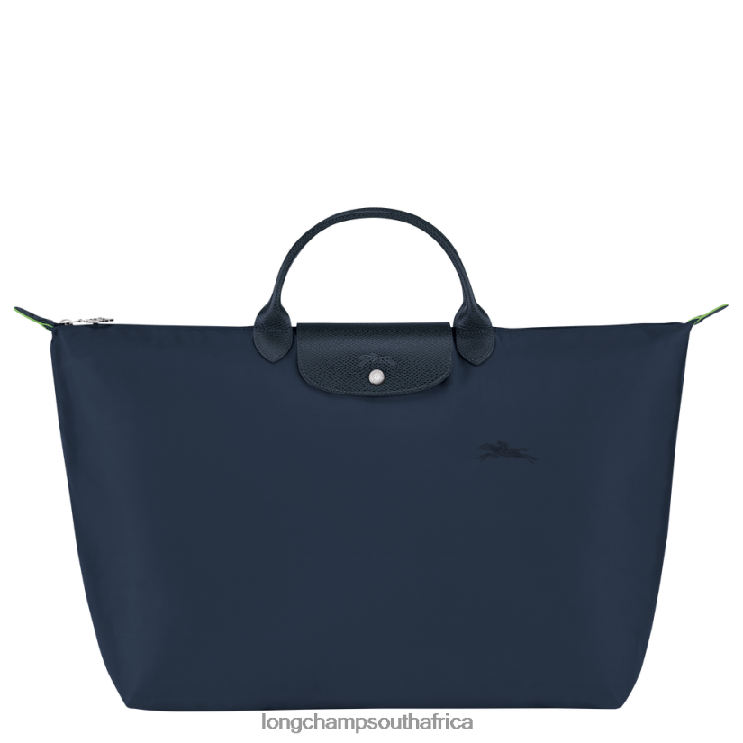 Le Pliage Green Travel bag Navy Bags Longchamp Women 6D0H6J790