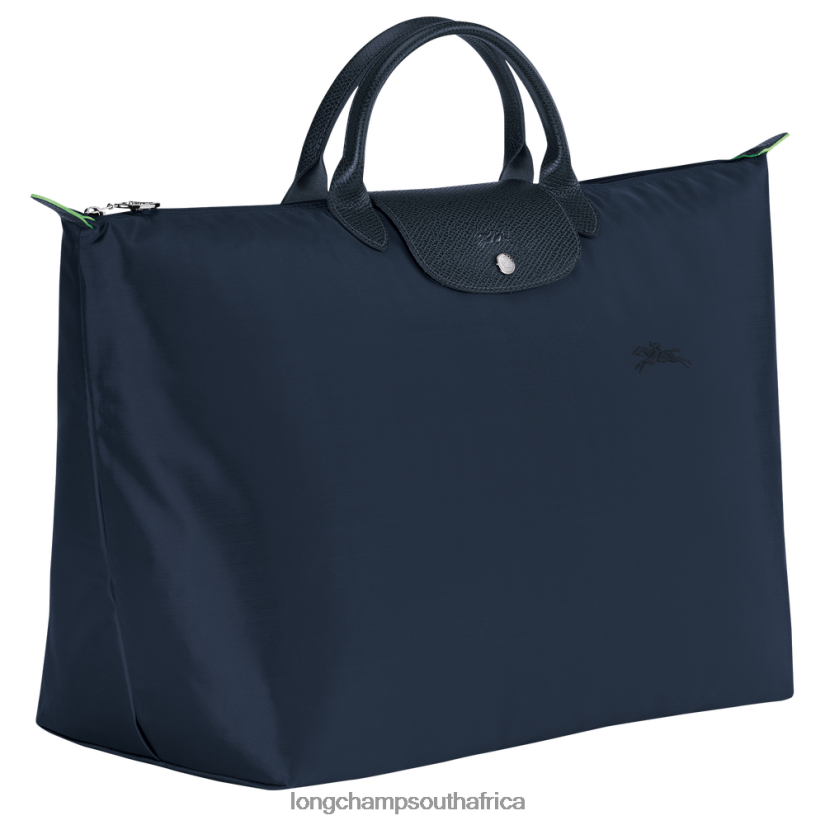 Le Pliage Green Travel bag Navy Bags Longchamp Women 6D0H6J790