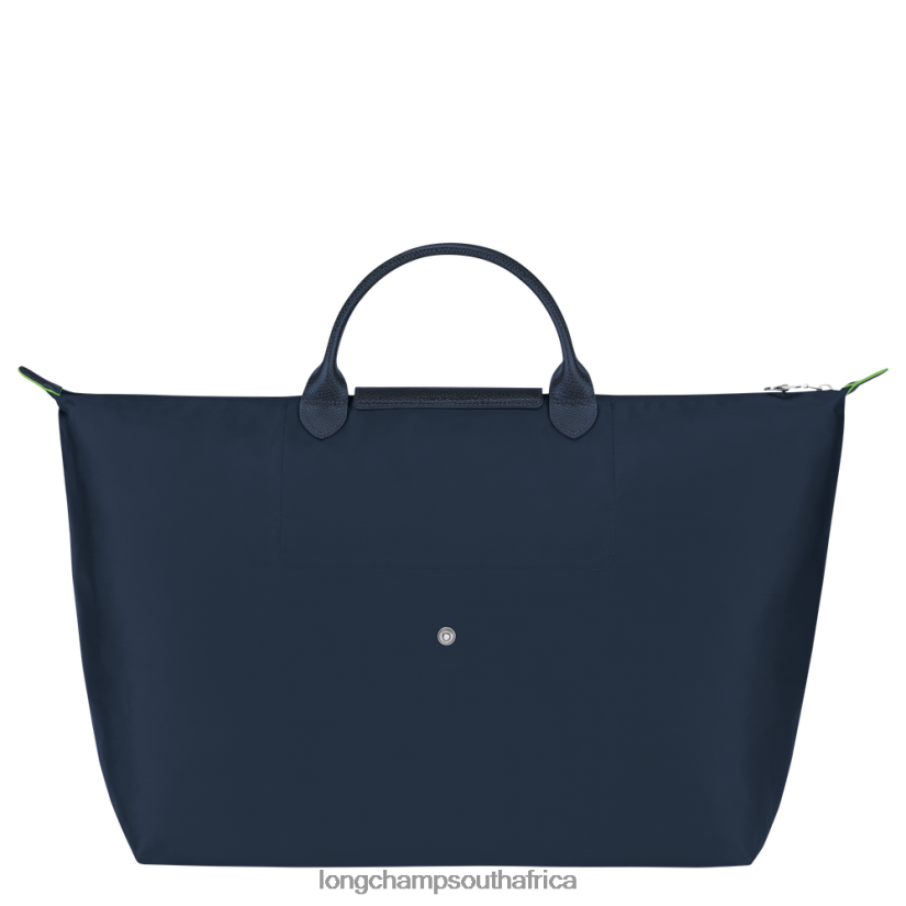 Le Pliage Green Travel bag Navy Bags Longchamp Women 6D0H6J790