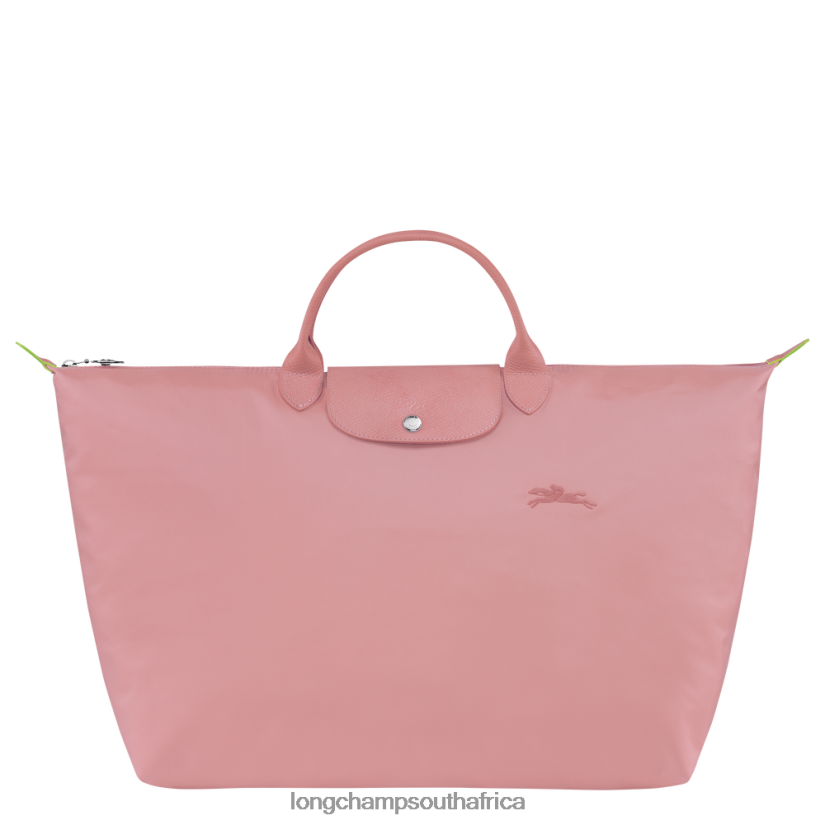 Le Pliage Green Travel bag Petal Pink Bags Longchamp Women 6D0H6J792