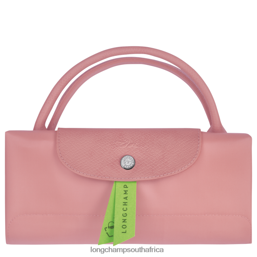 Le Pliage Green Travel bag Petal Pink Bags Longchamp Women 6D0H6J792