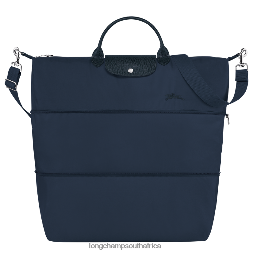 Le Pliage Green Travel bag expandable Navy Bags Longchamp Women 6D0H6J804
