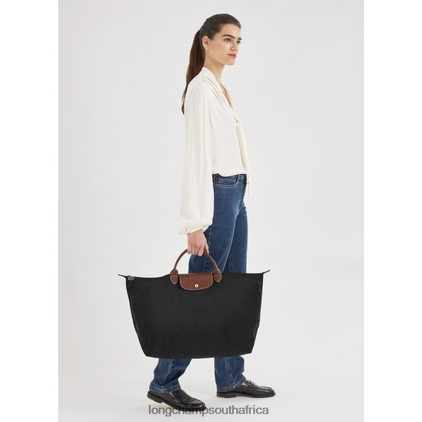 Le Pliage Original Travel bag Black Bags Longchamp Women 6D0H6J805