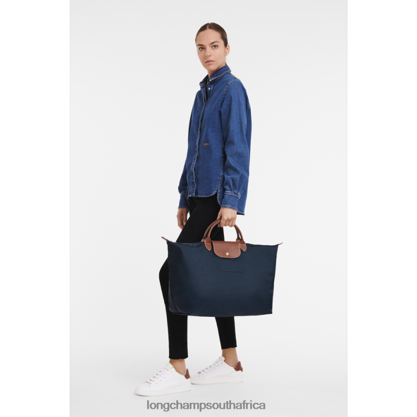 Le Pliage Original Travel bag Navy Bags Longchamp Women 6D0H6J808