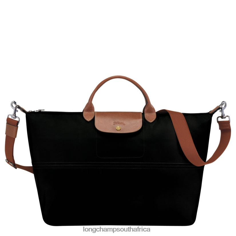 Le Pliage Original Travel bag expandable Black Bags Longchamp Women 6D0H6J819