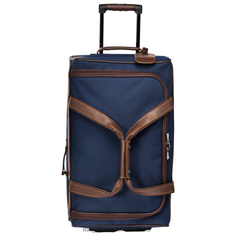Boxford Travel bag Blue Bags Longchamp Women 6D0H6J838